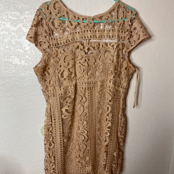 Marina – Lace Cap Sleeve Dress - Picture 2 of 4